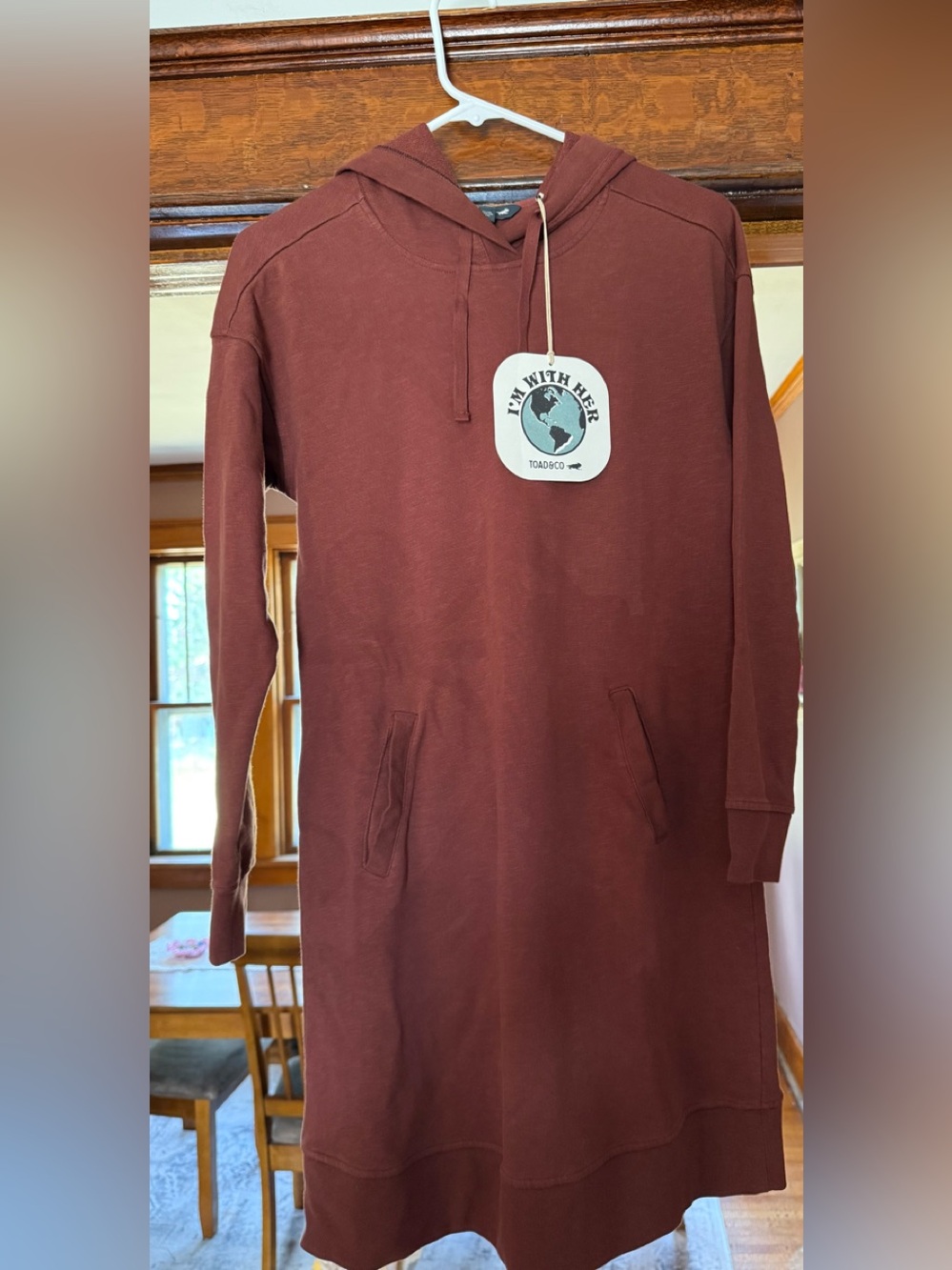 Toad&Co follow through Hooded Dress